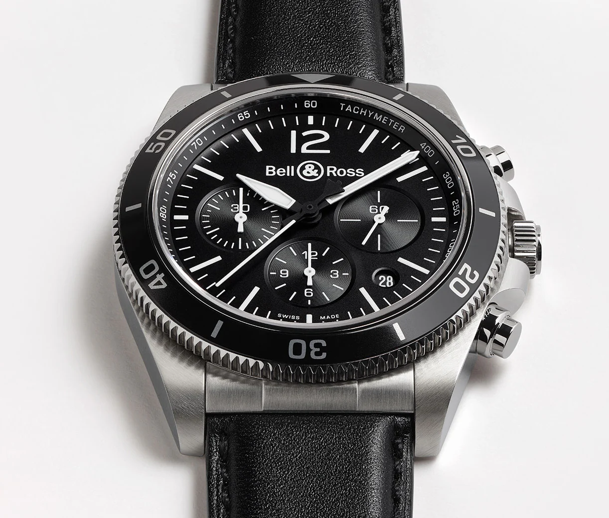 Bell & Ross Watch BRV3-94 Chrono Black Steel - Image 3