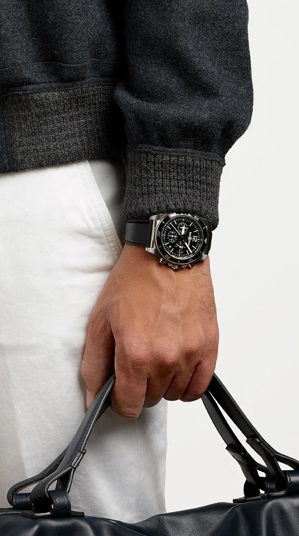 Bell & Ross Watch BRV3-94 Chrono Black Steel - Image 4