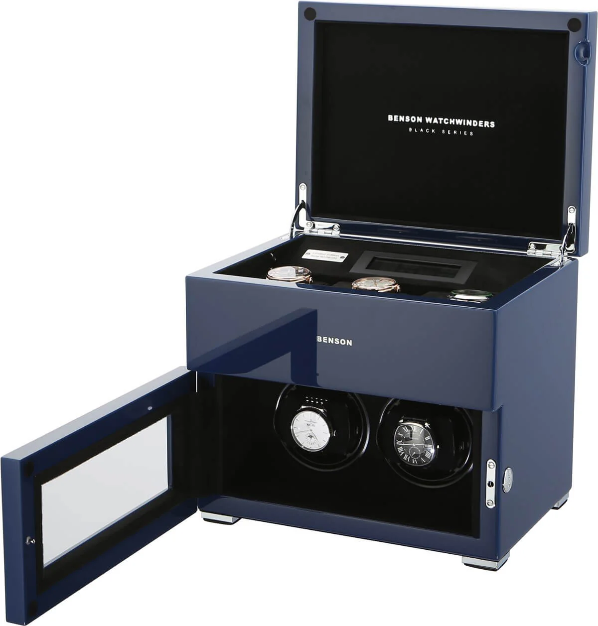 Benson Watch Winder Black Series 2.16.BL Blue Limited Edition - Image 2