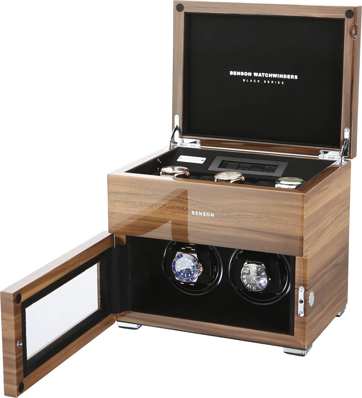 Benson Watch Winder Black Series 2.16.WL Walnut Limited Edition - Image 8