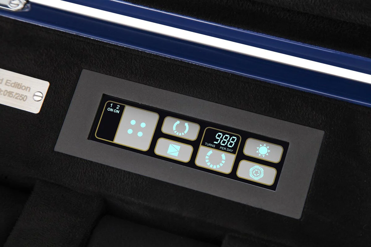 Benson Watch Winder Black Series 4.16.BL Blue Limited Edition - Image 6