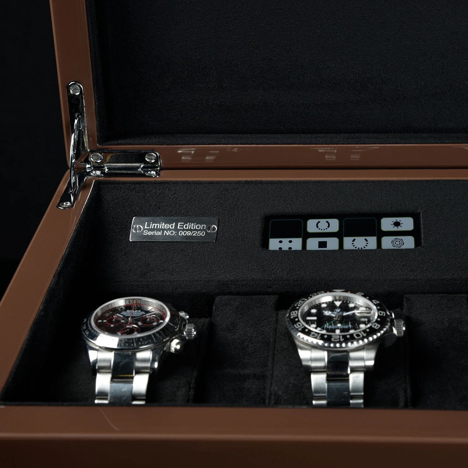 Benson Watch Winder Black Series 4.16 LE Brown/brown leather - Image 3
