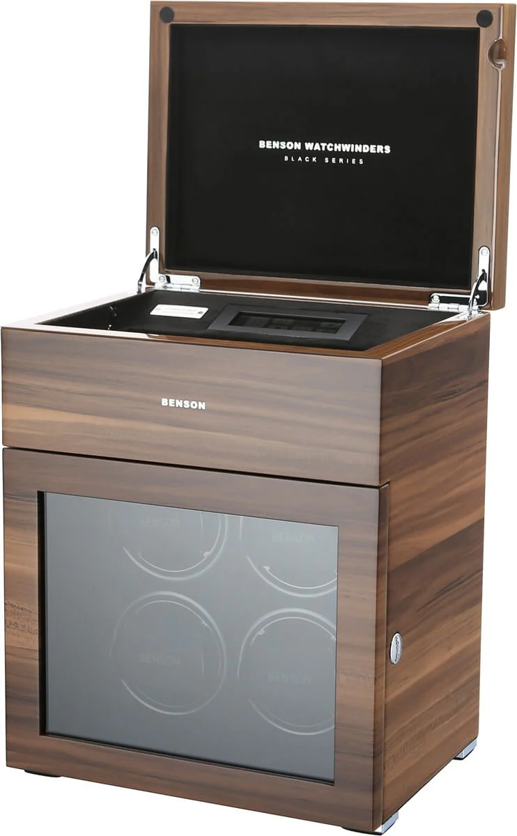 Benson Watch Winder Black Series 4.16.WA Walnut Limited Edition - Image 4