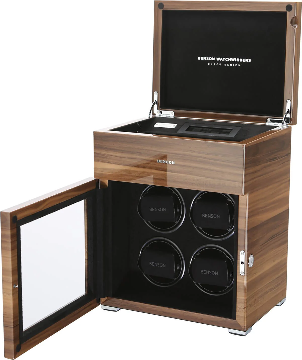 Benson Watch Winder Black Series 4.16.WA Walnut Limited Edition - Image 5