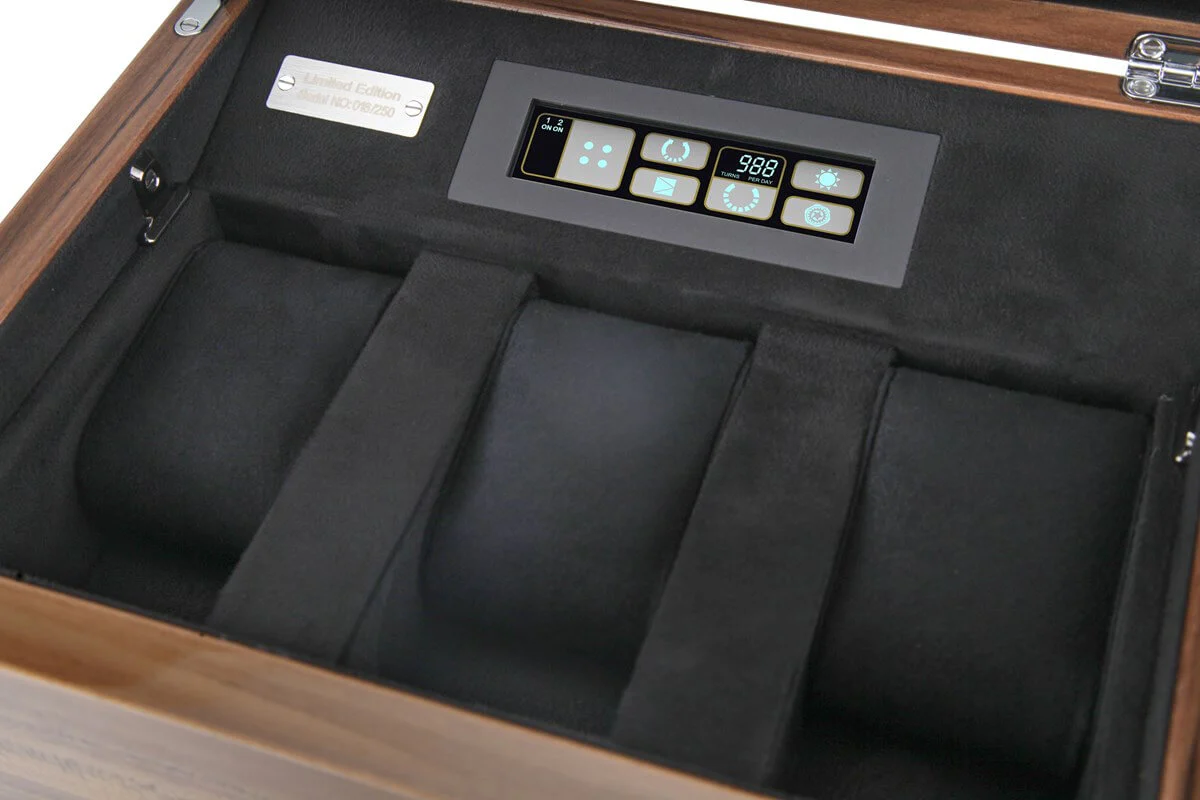 Benson Watch Winder Black Series 4.16.WA Walnut Limited Edition - Image 6