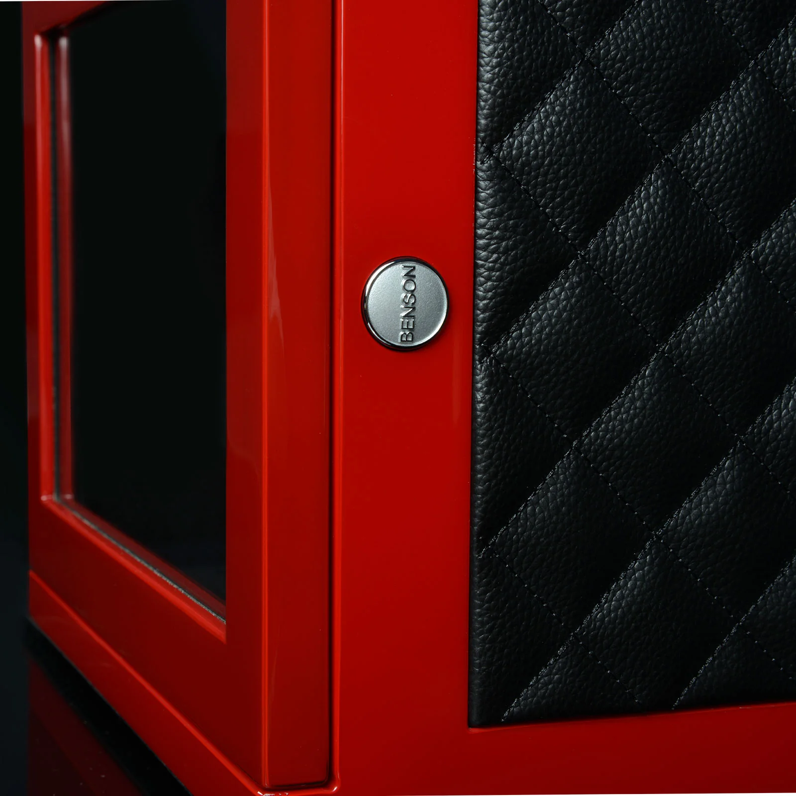 Benson Watch Winder Black Series 6.16 LE Red/black leather - Image 5
