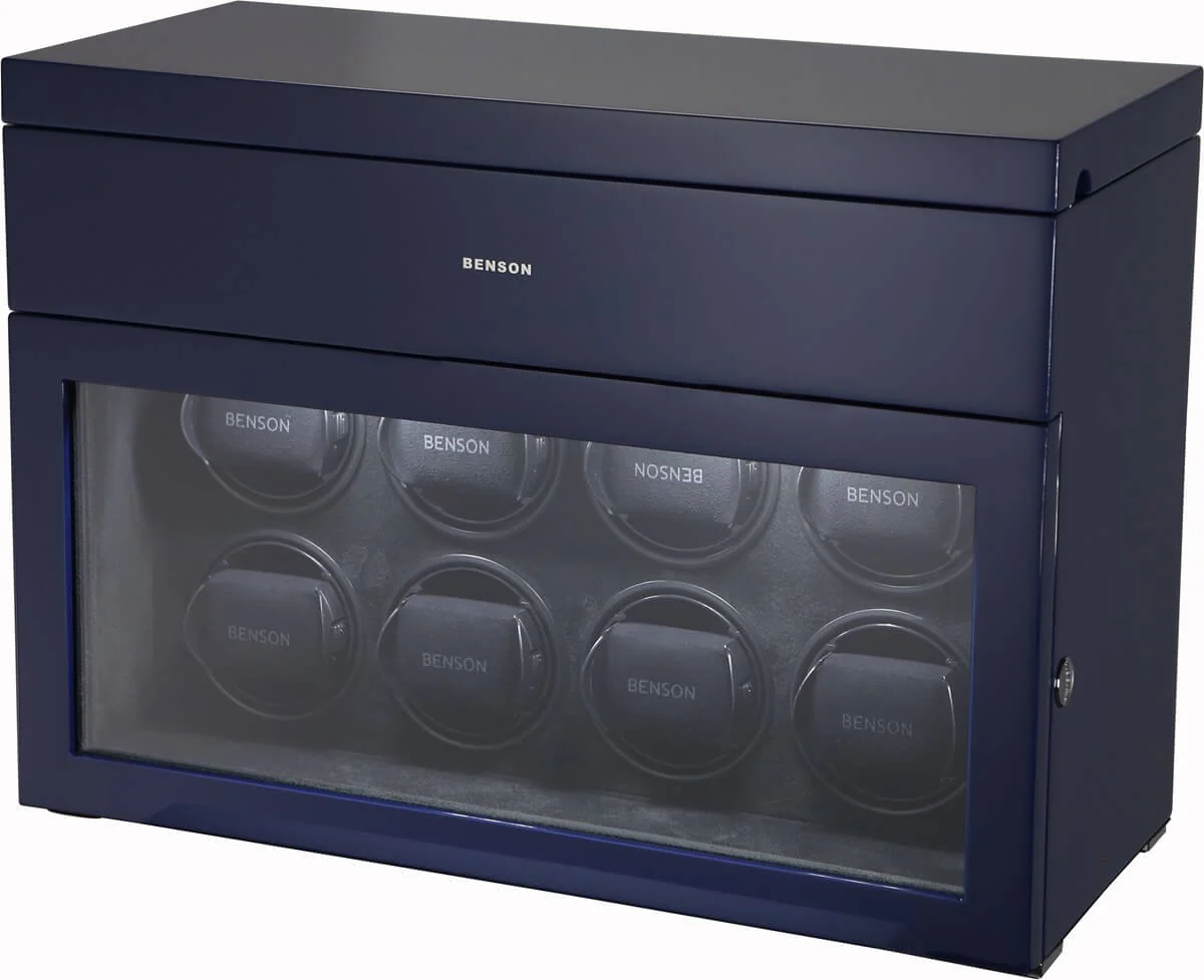 Benson Watch Winder Black Series 8.16.BL Blue Limited Edition