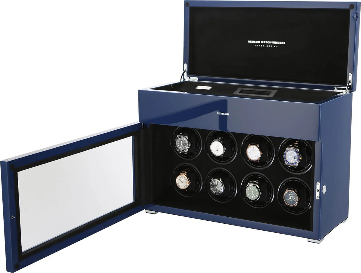 Benson Watch Winder Black Series 8.16.BL Blue Limited Edition - Image 2