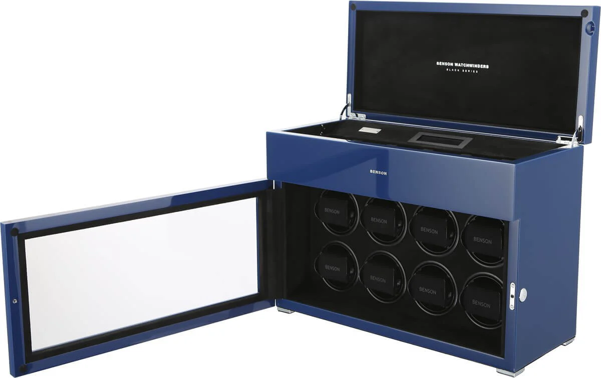 Benson Watch Winder Black Series 8.16.BL Blue Limited Edition - Image 5