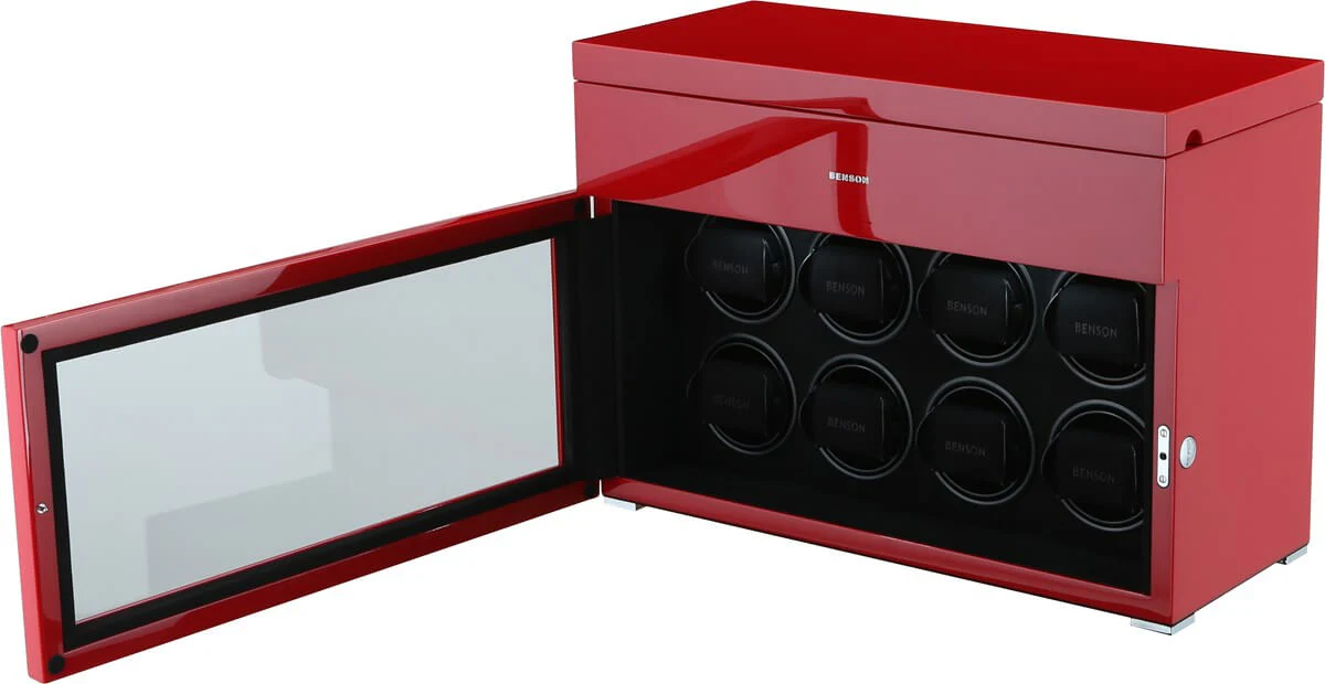 Benson Watch Winder Black Series 8.16.RD Red Limited Edition - Image 4