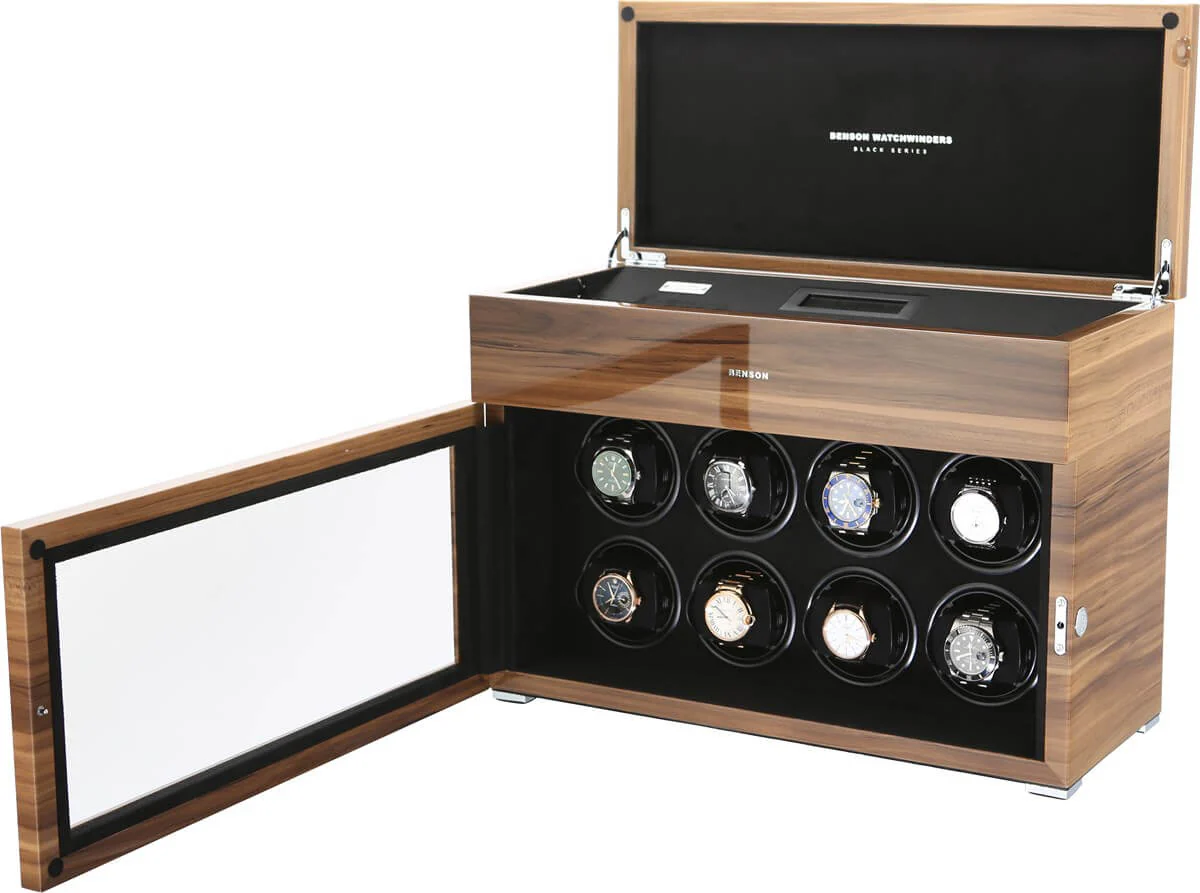 Benson Watch Winder Black Series 8.16.WA Walnut Limited Edition - Image 2