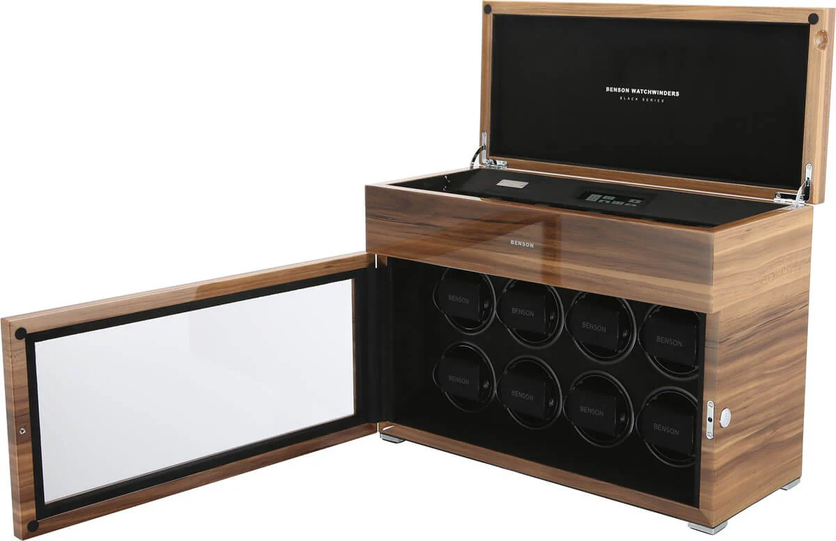 Benson Watch Winder Black Series 8.16.WA Walnut Limited Edition - Image 5