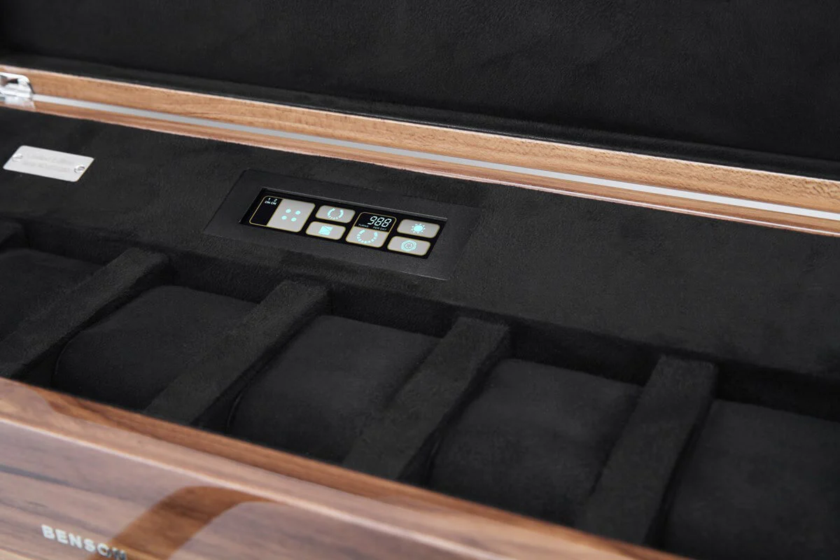 Benson Watch Winder Black Series 8.16.WA Walnut Limited Edition - Image 6