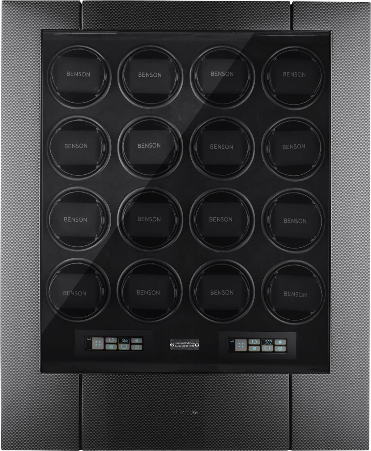 Benson Watch Winder Black Series Pro 16.19.CF Carbon Fiber - Image 3