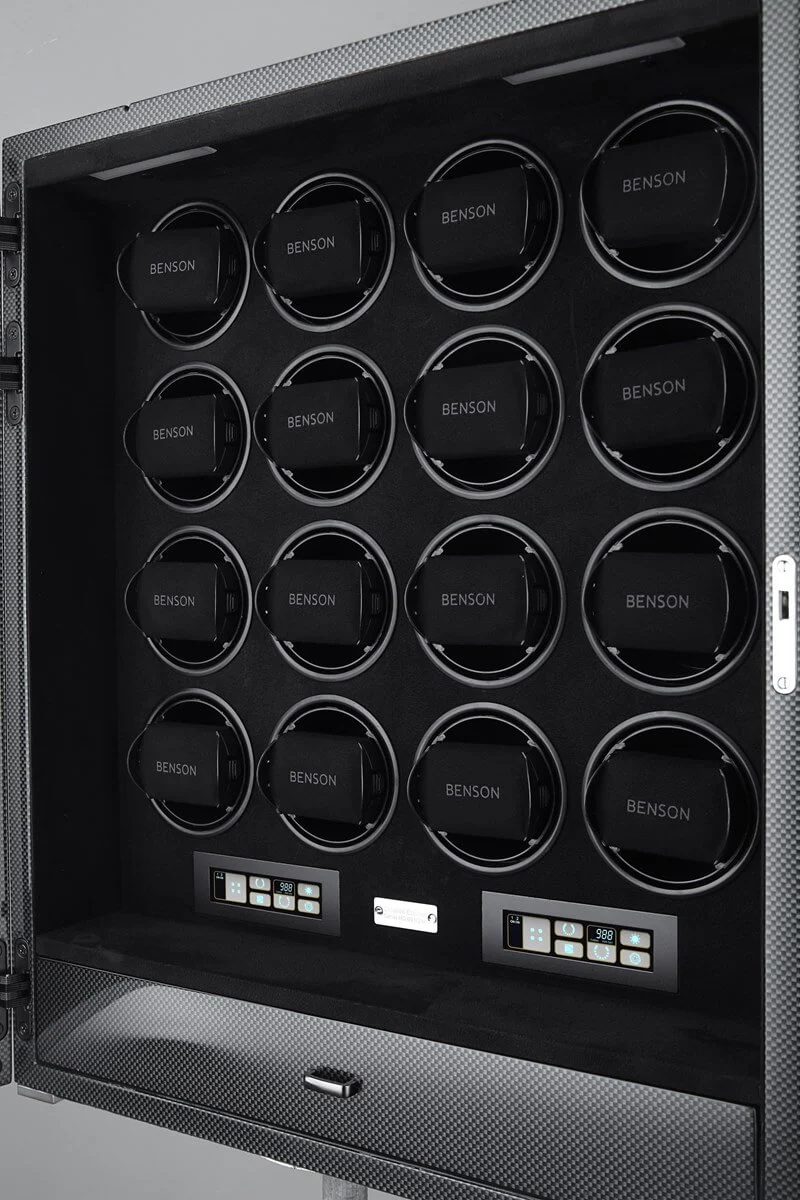 Benson Watch Winder Black Series Pro 16.19.CF Carbon Fiber - Image 4