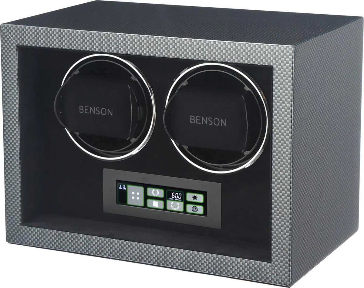 Benson Watch Winder Compact Double 2.CF Carbon