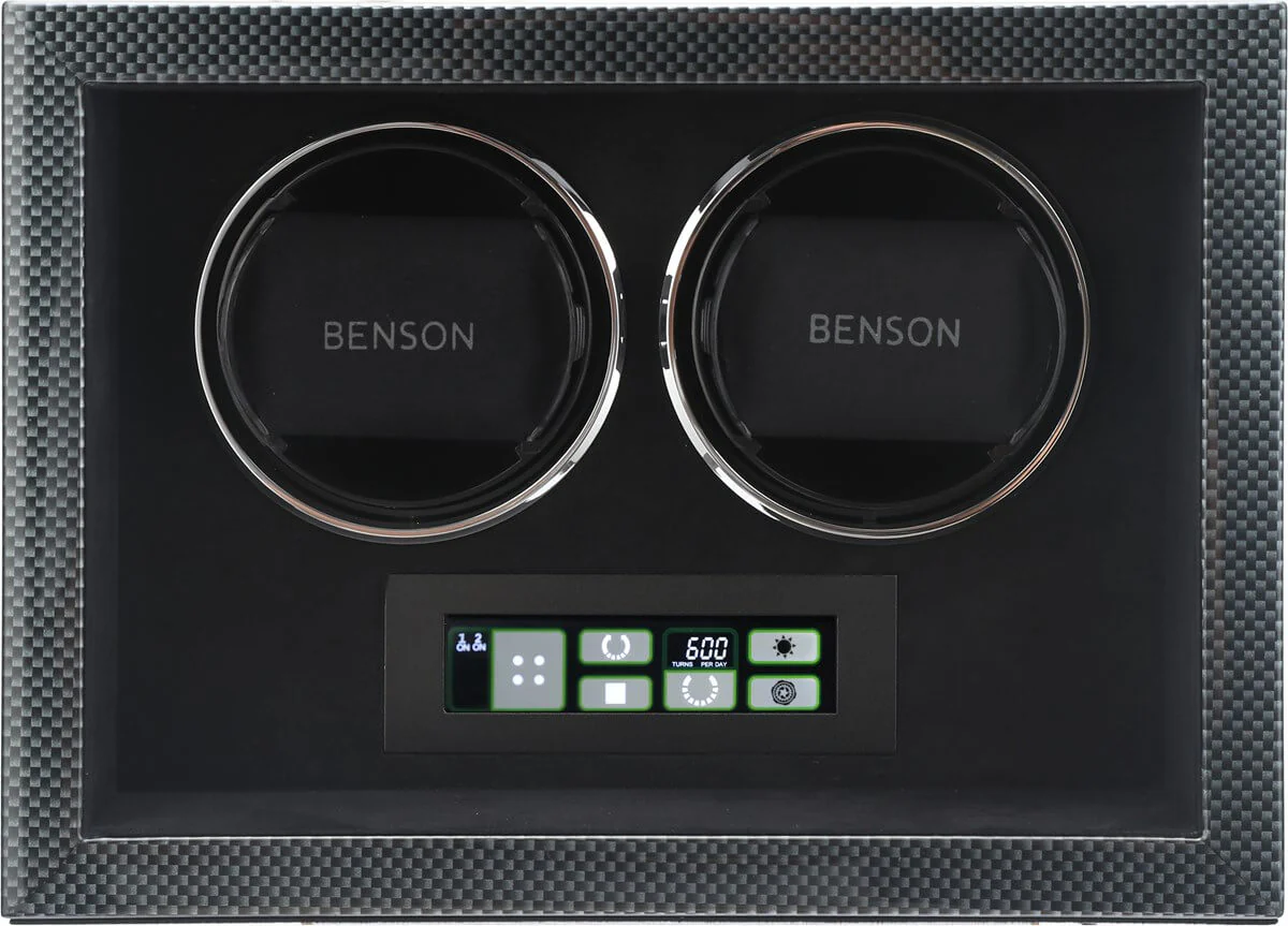Benson Watch Winder Compact Double 2.CF Carbon - Image 2