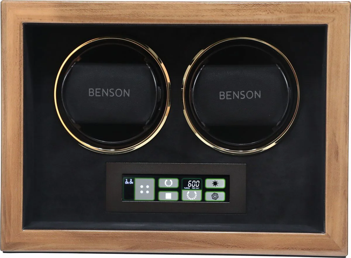 Benson Watch Winder Compact Double 2.WAG Brown - Image 2