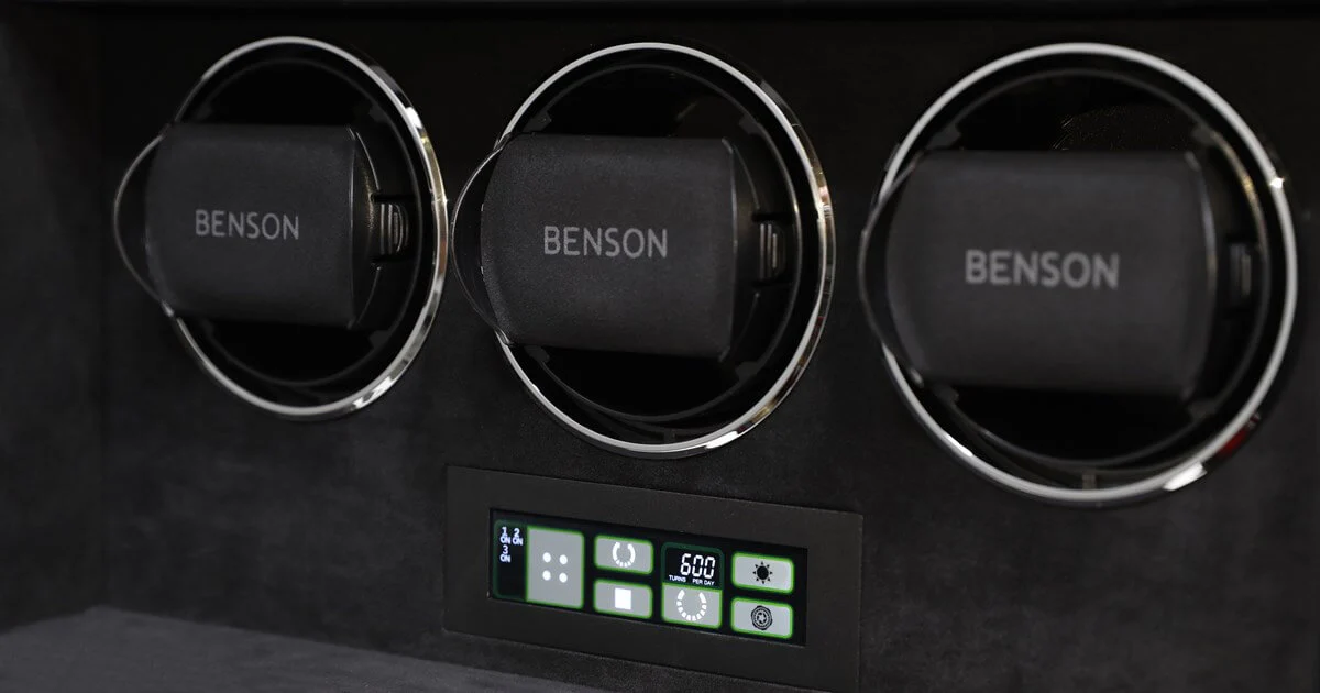 Benson Watch Winder Compact Triple 3.CF Carbon - Image 3