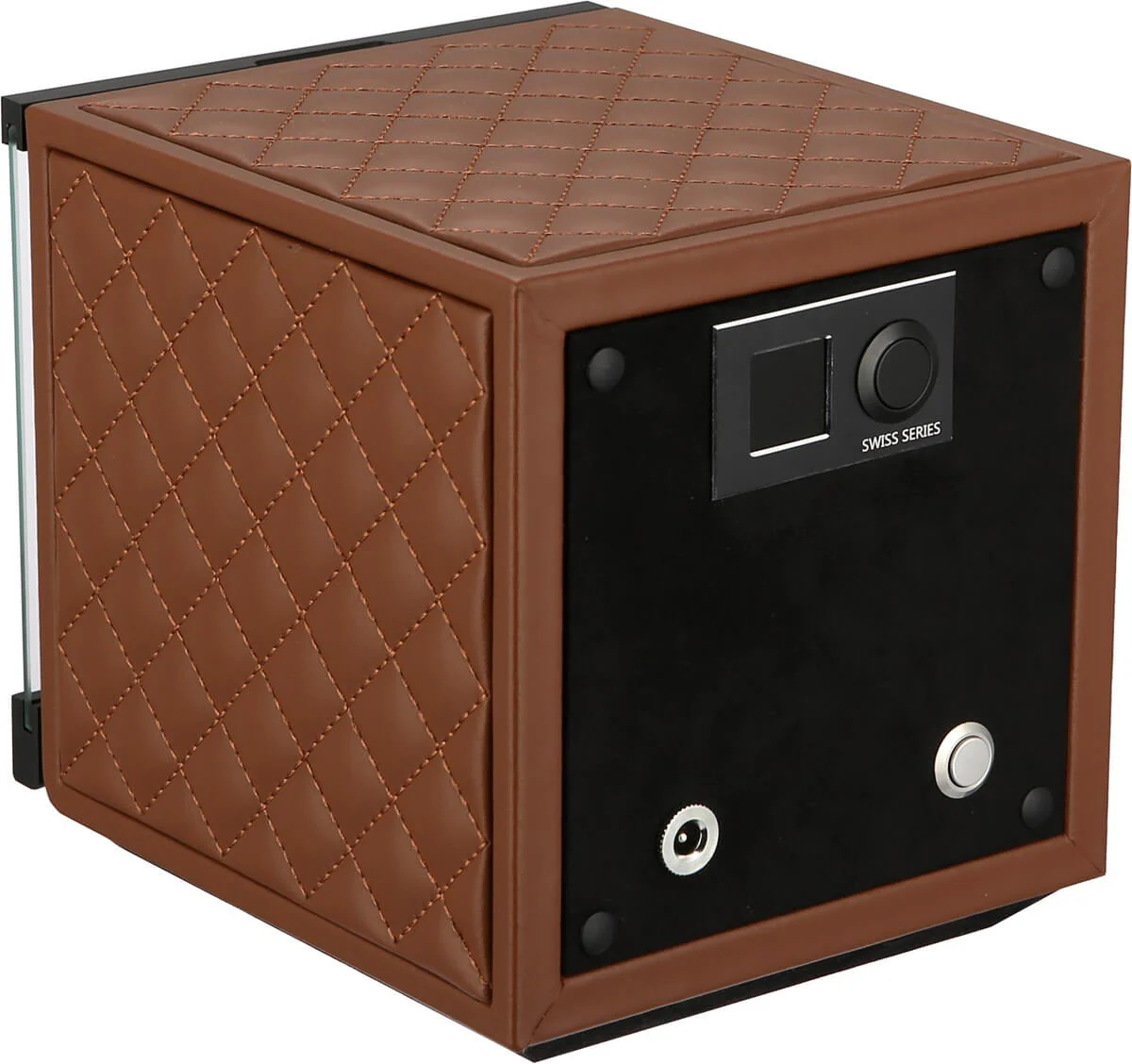 Benson Watch Winder Single Swiss Series 1.20 Light Brown Leather - Image 3