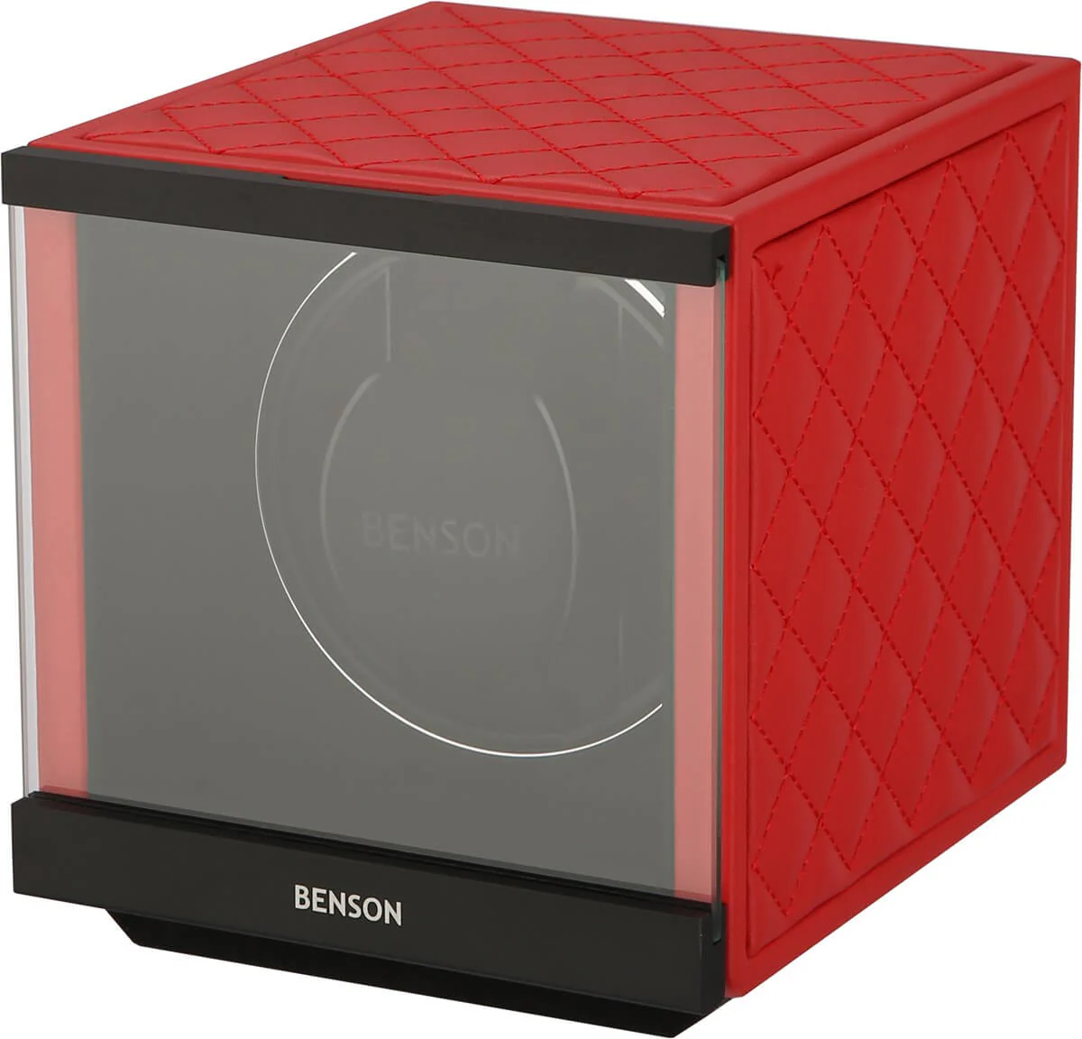 Benson Watch Winder Single Swiss Series 1.20 Red Leather Limited Edition - Image 2