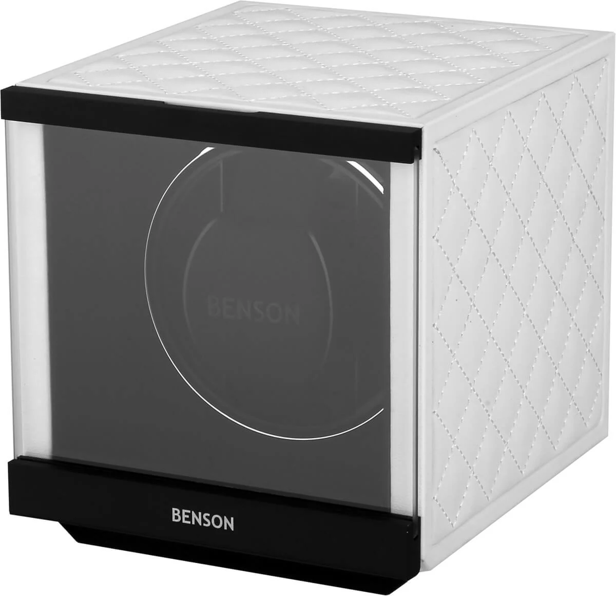 Benson Watch Winder Single Swiss Series 1.20 White Leather Limited Edition - Image 2