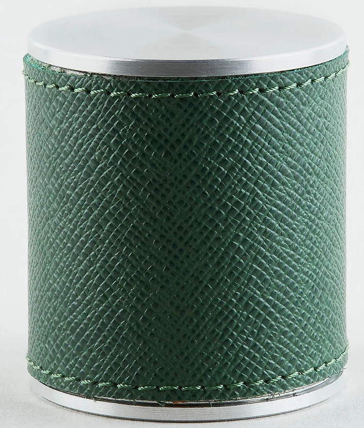 Bernard Favre Watchmakers Eye Loupe Red Tool Silver Aluminium With Green Leather - Image 2