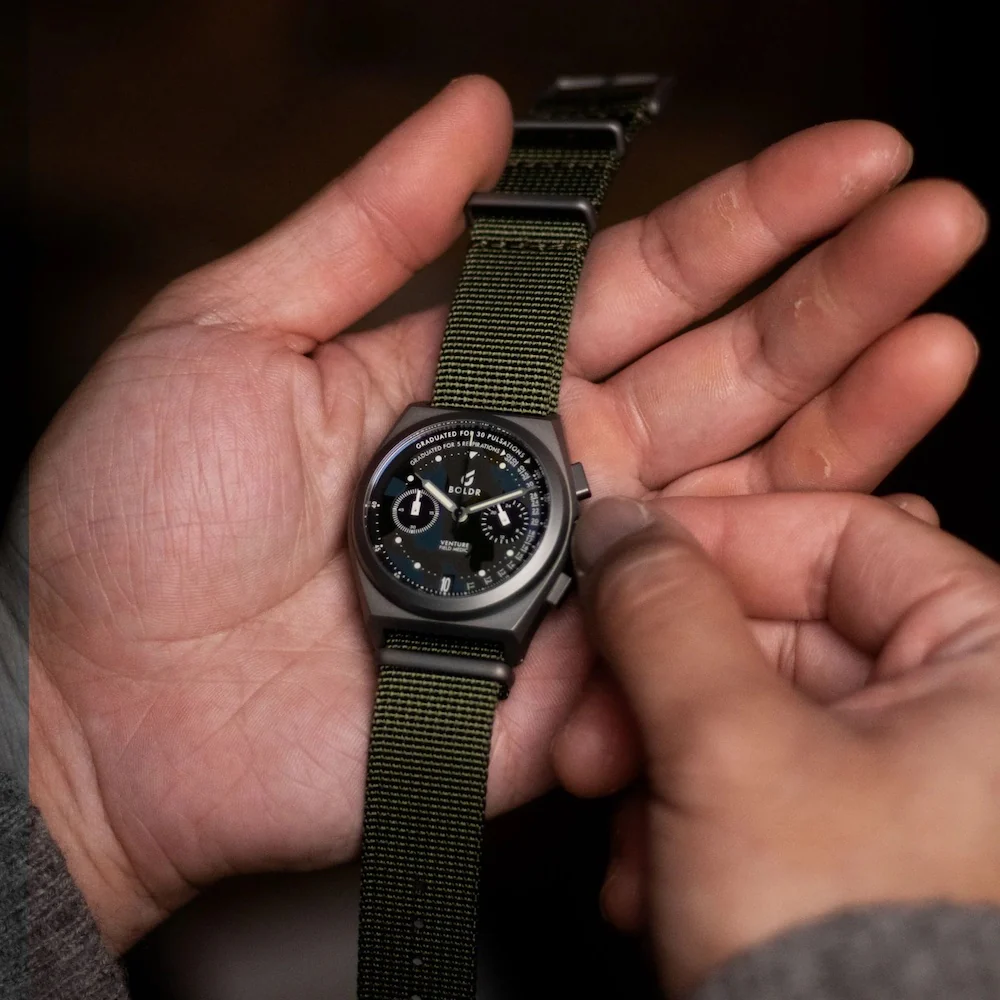 Boldr Watch Field Medic Camo Green D - Image 4