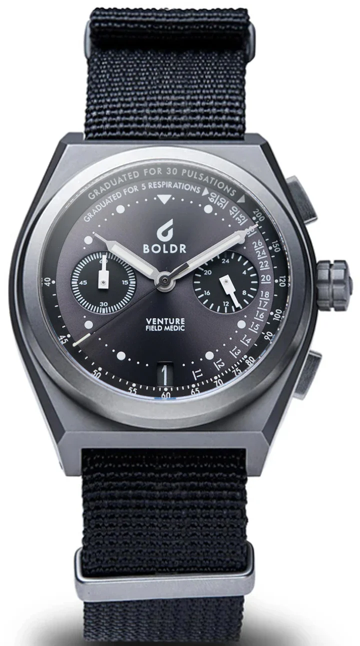 Boldr Watch Field Medic FM4 Sunburst Grey