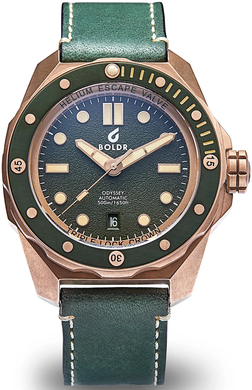 Boldr Watch Odyssey Bronze Serpentine