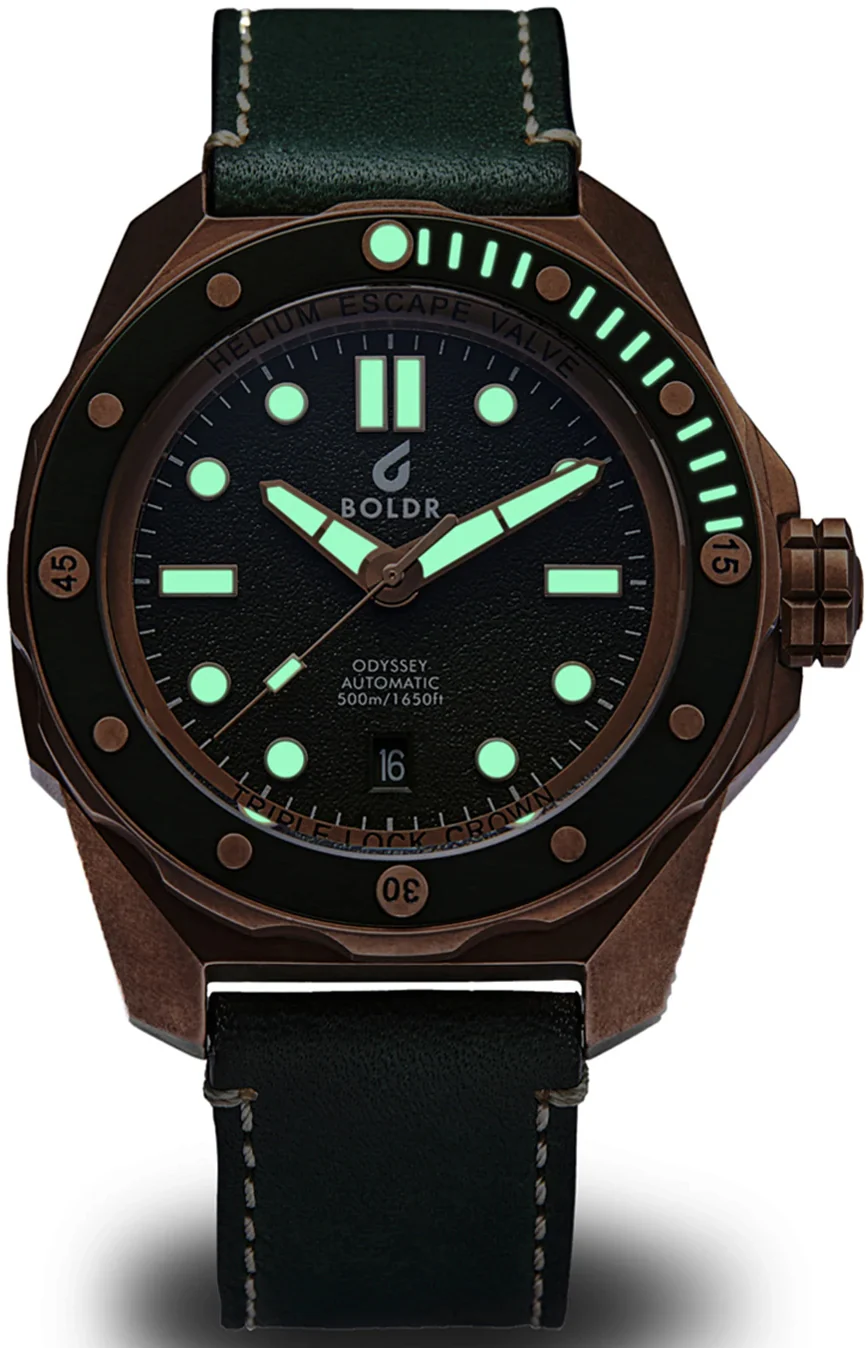Boldr Watch Odyssey Bronze Serpentine - Image 2