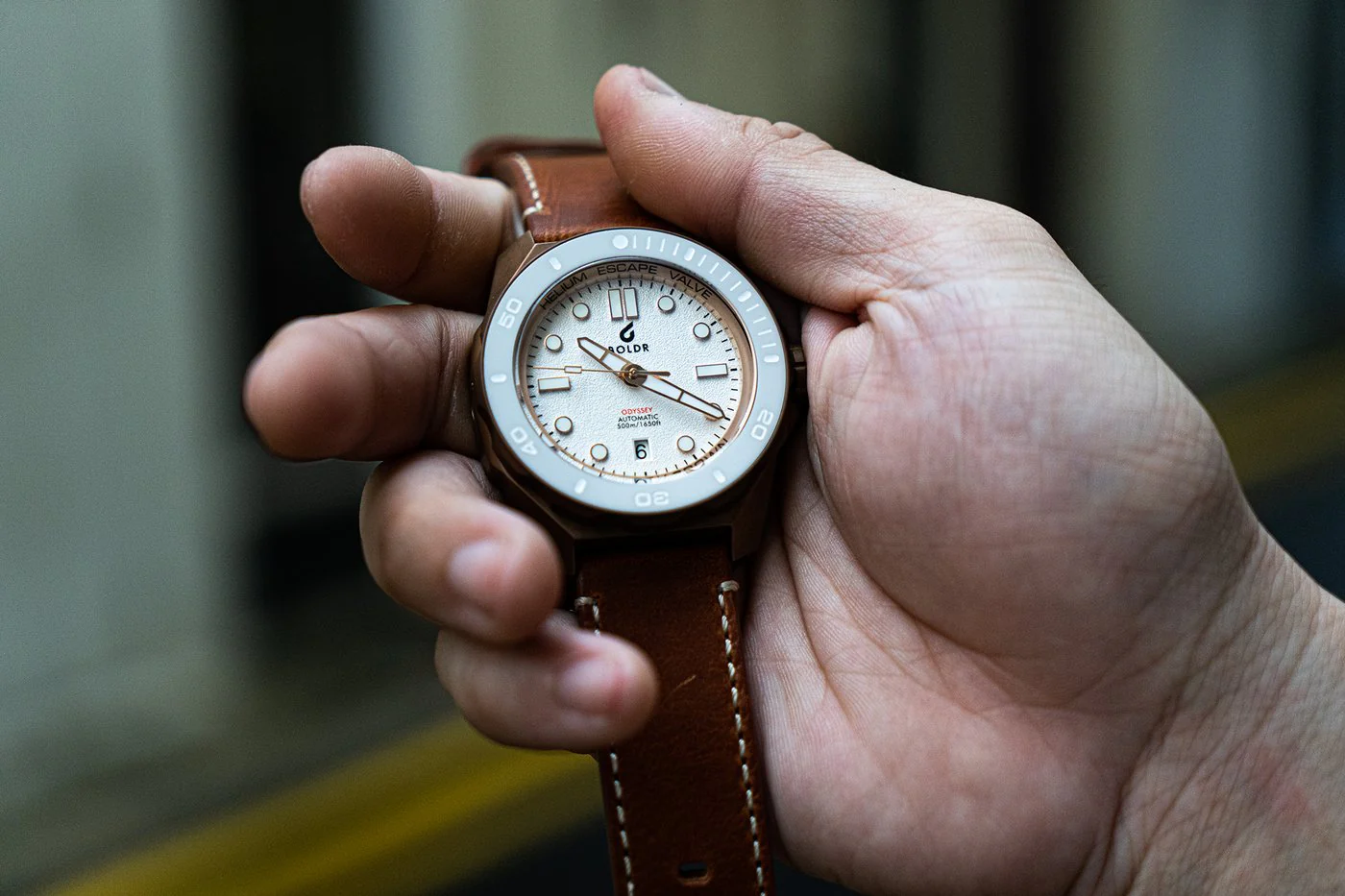 Boldr Watch Odyssey Bronze White Knight - Image 2