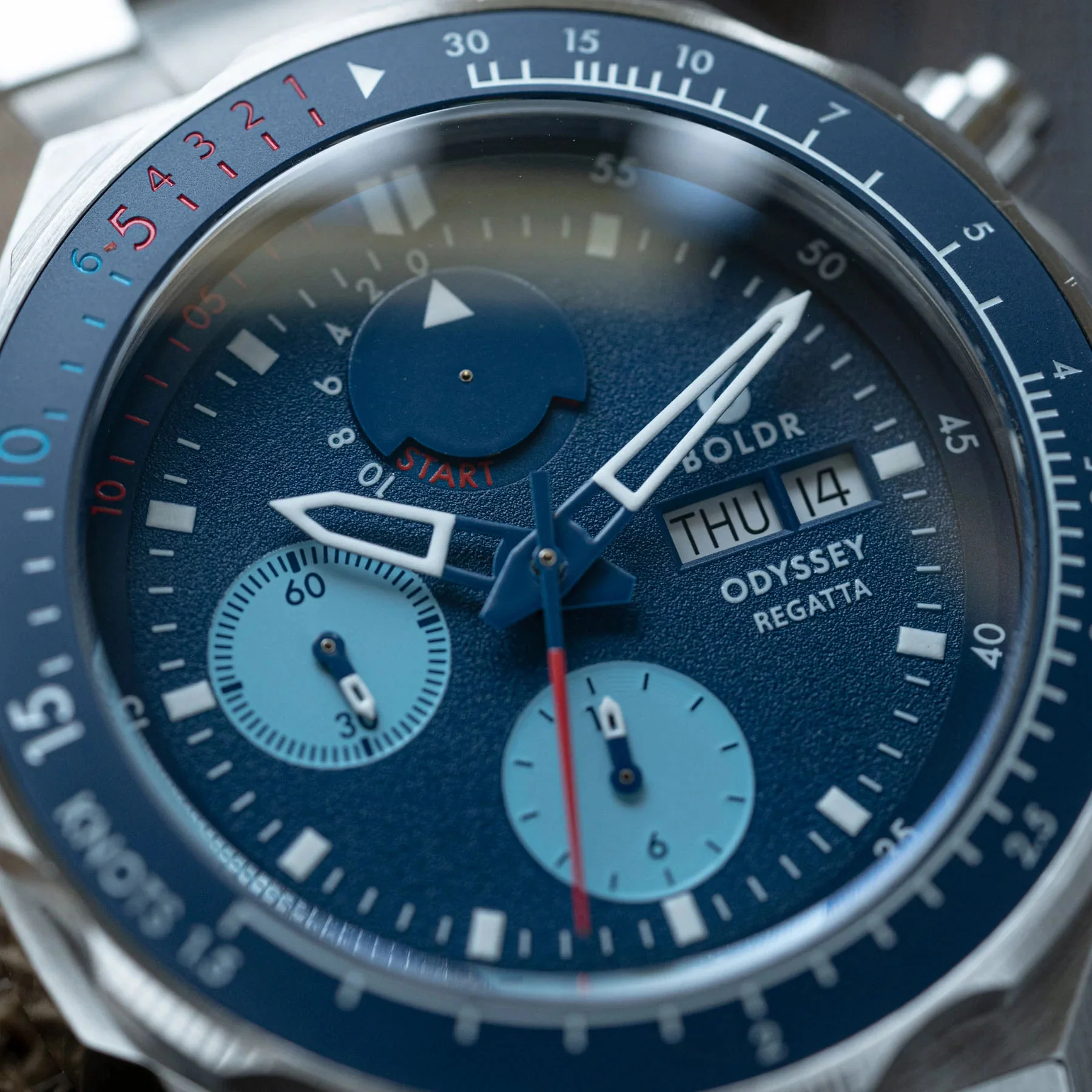Boldr Watch Regatta Odyssey OG Regatta Admiral Blue Limited Edition - Image 3