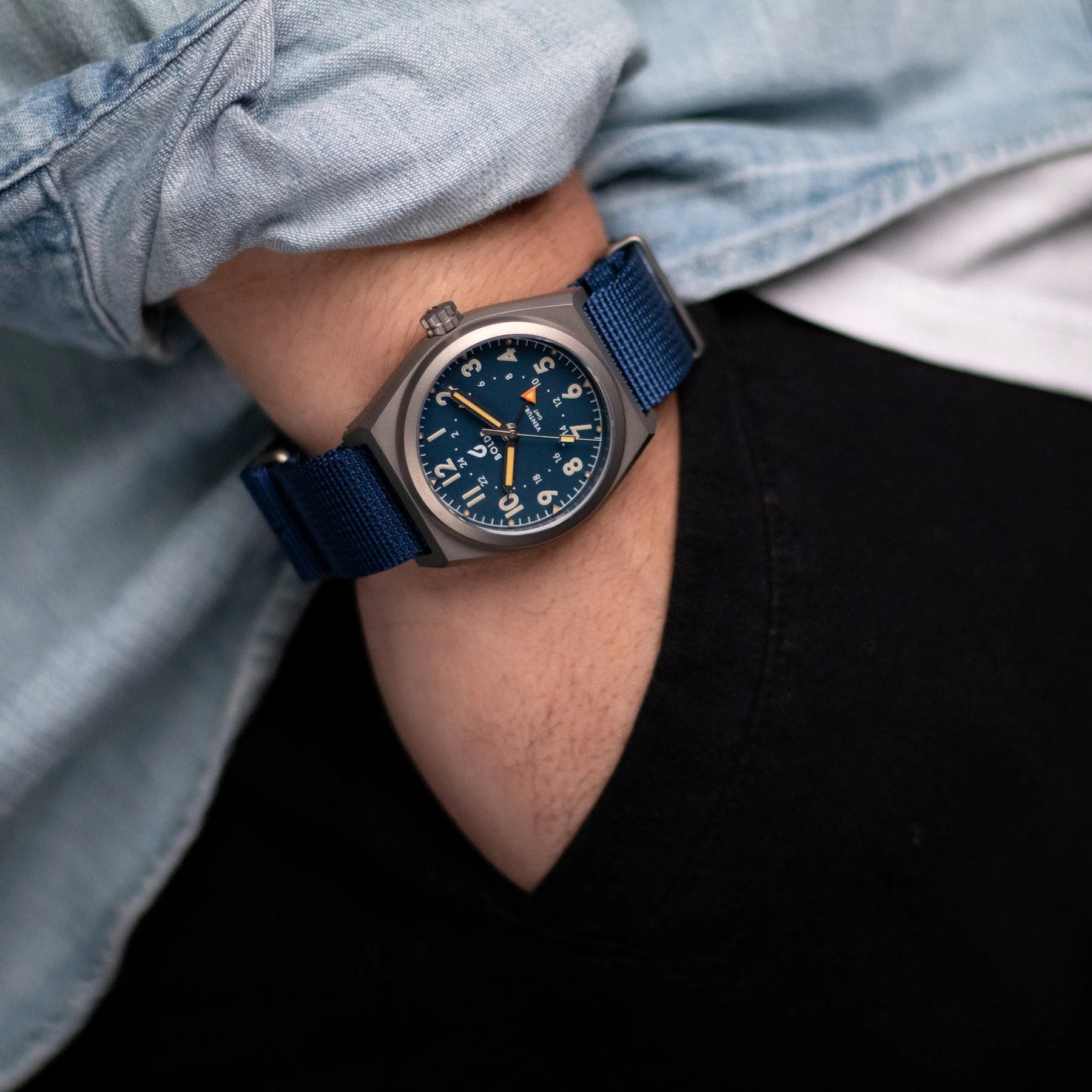 Boldr Watch Venture GMT Blue - Image 3