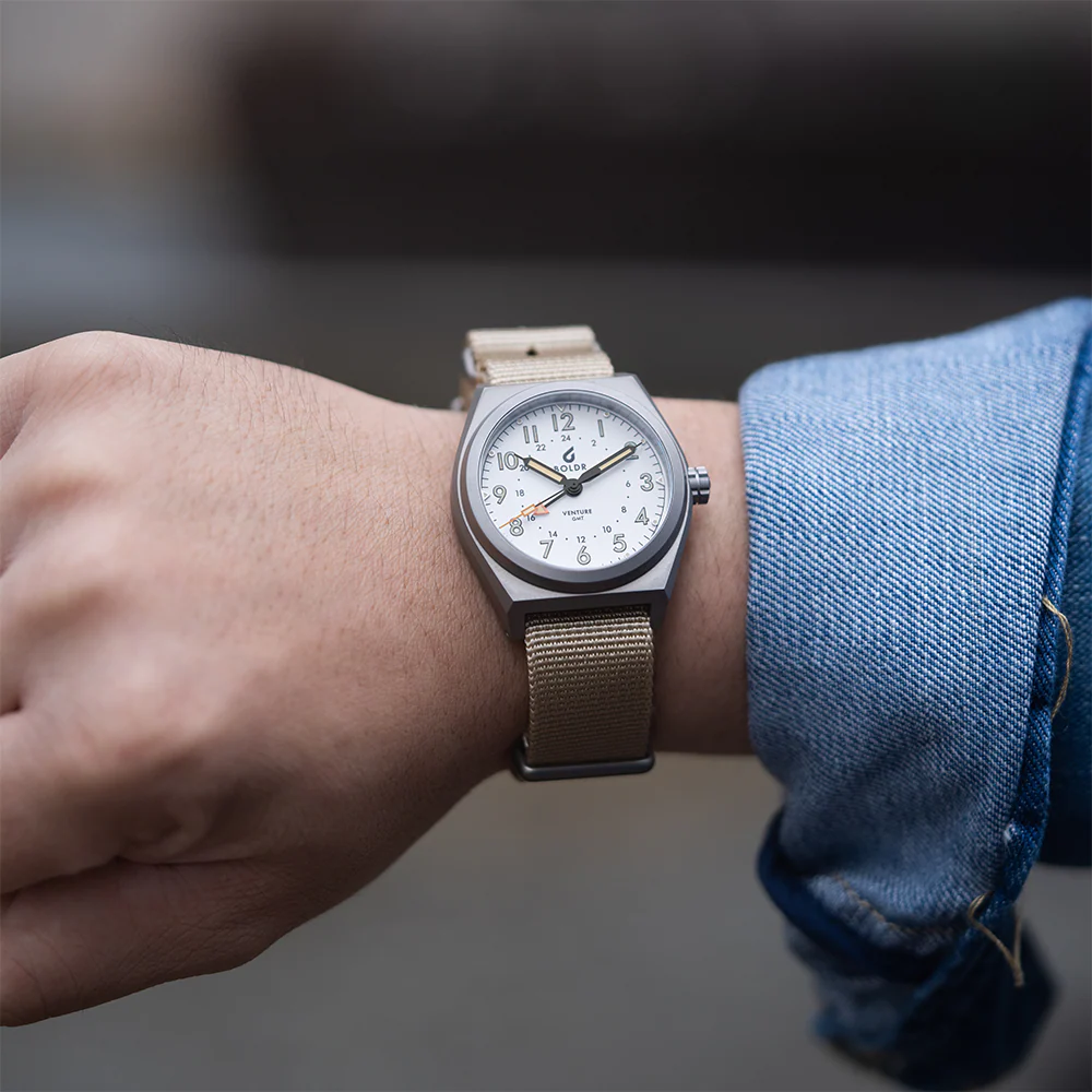 Boldr Watch Venture GMT Khaki - Image 3