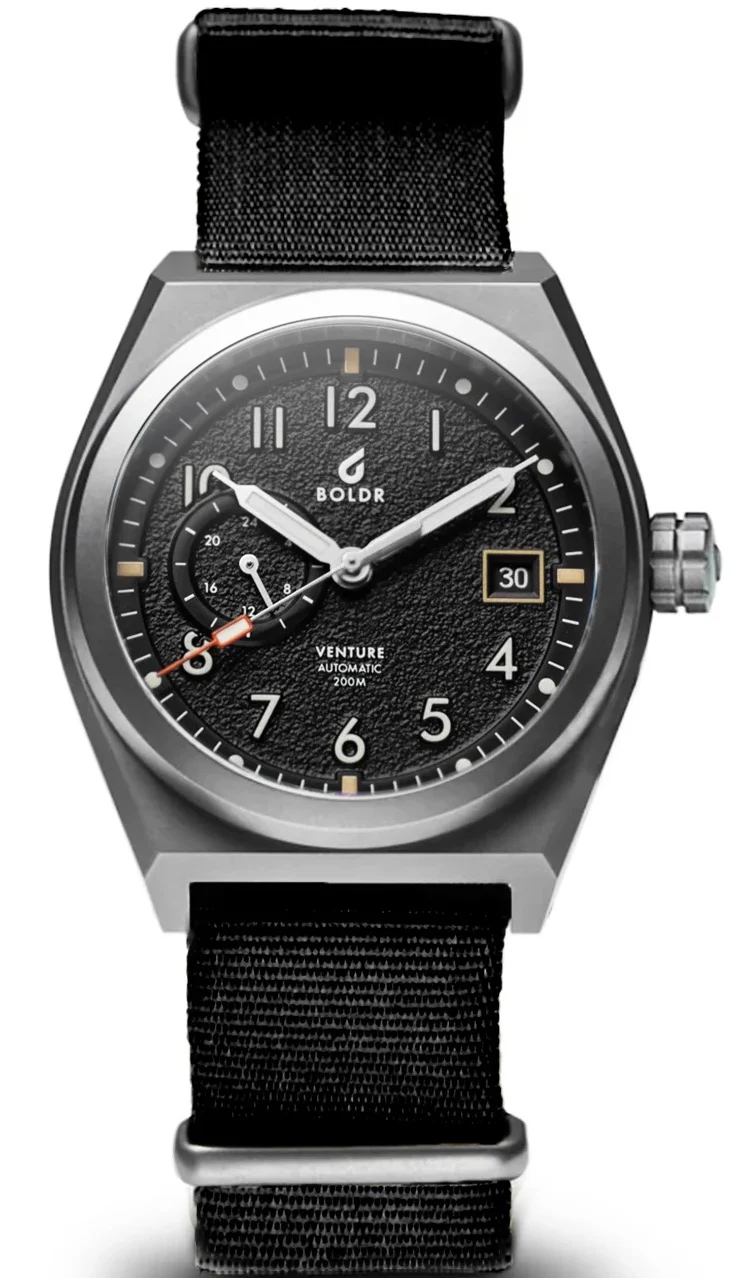 Boldr Watch Venture Wayfarer Black