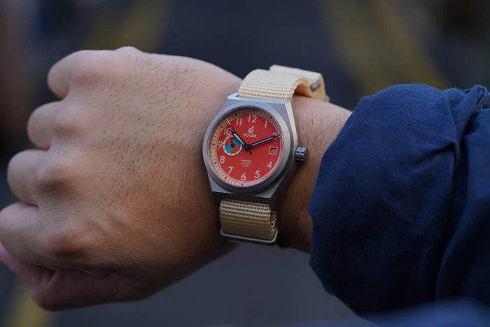 Boldr Watch Venture Wayfarer Tangerine D - Image 4