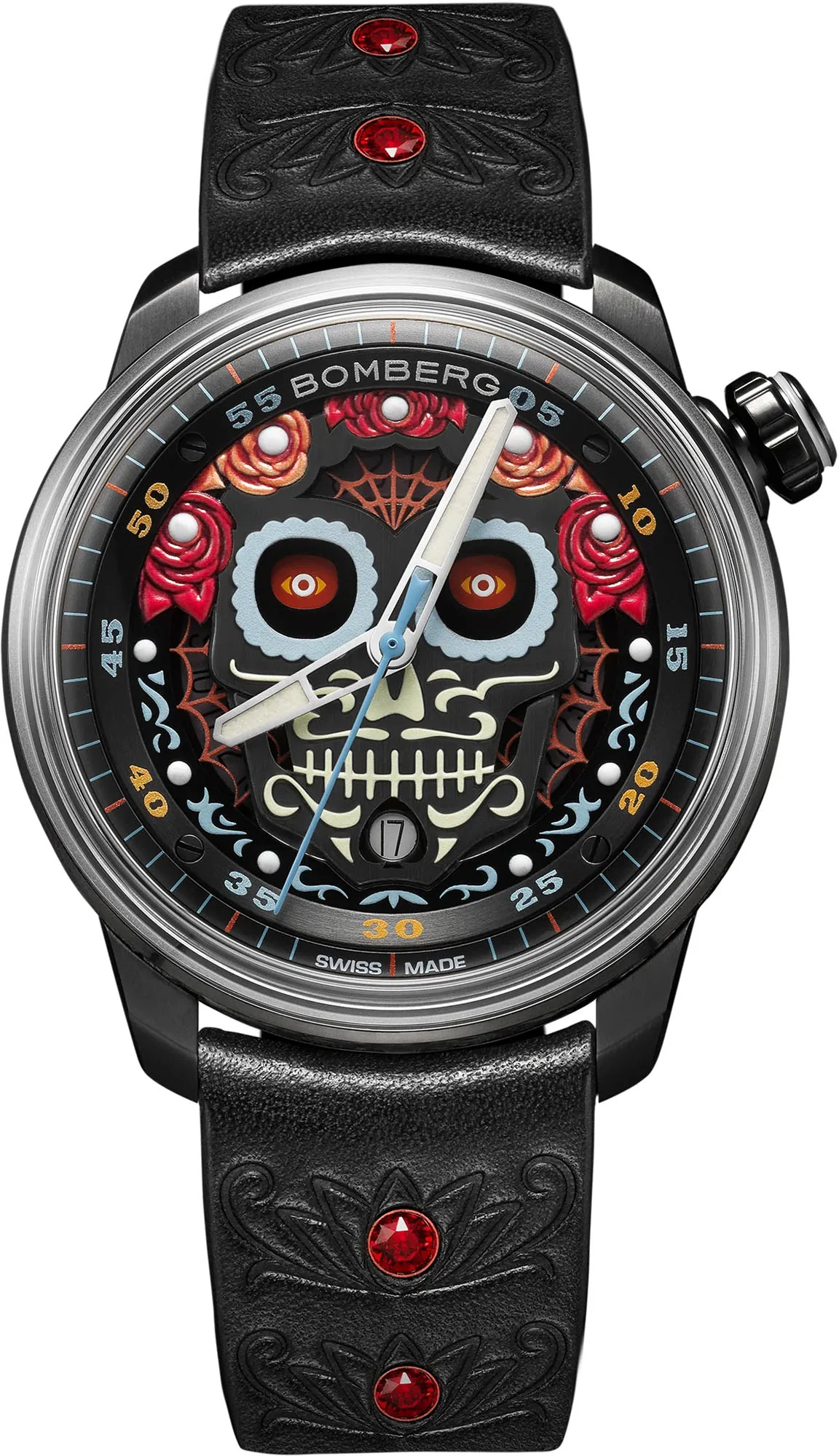 Bomberg BB-01 Auto Mariachi Black Limited Edition Watch