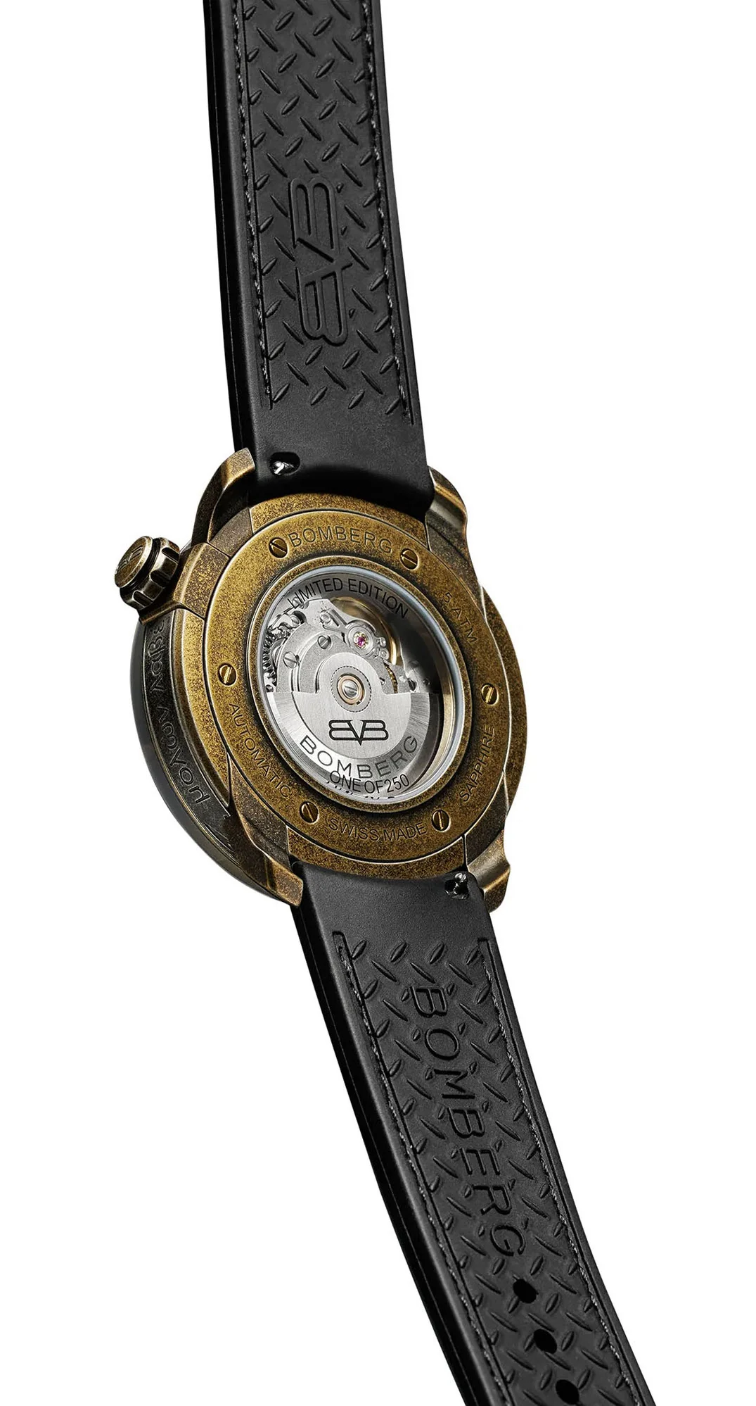 Bomberg Watch BB-01 Auto Spartan Red Black Limited Edition - Image 2