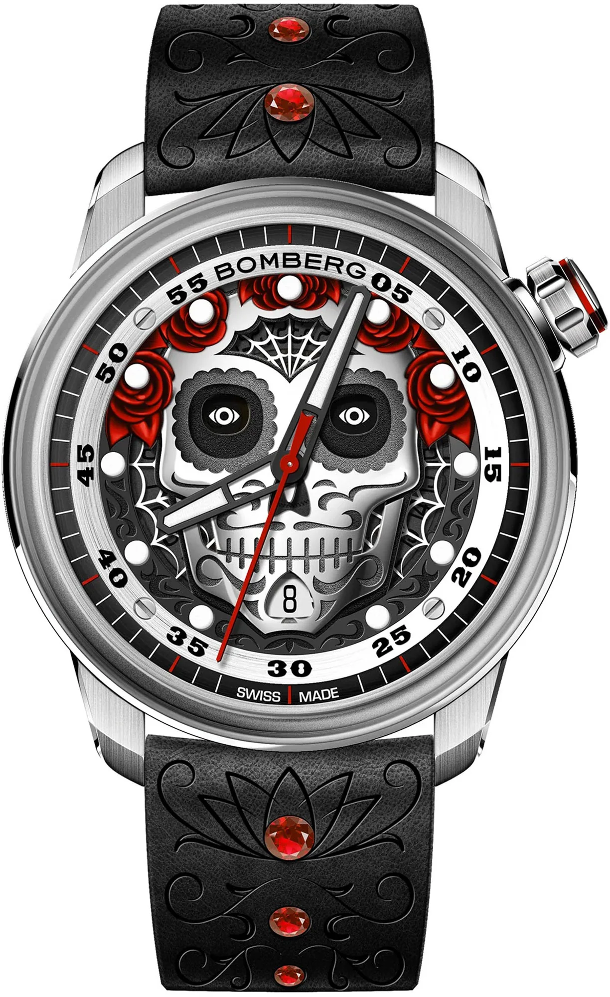 Bomberg BB-01 Auto Dia De Los Muertos Limited Edition Watch