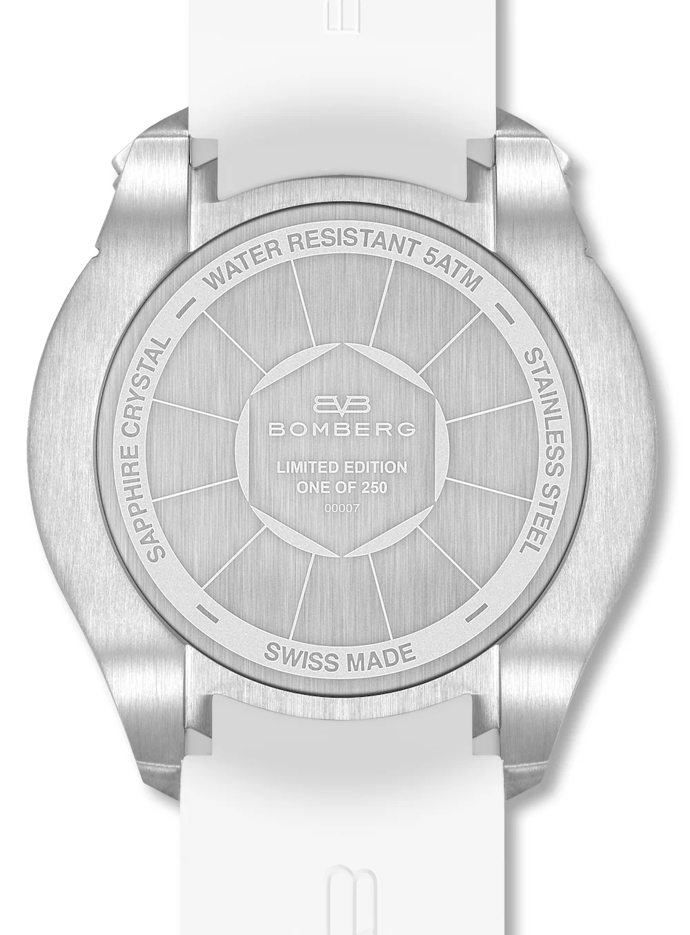 Bomberg Bolt-68 Racing Chroma Carbone White Limited Edition Watch - Image 6