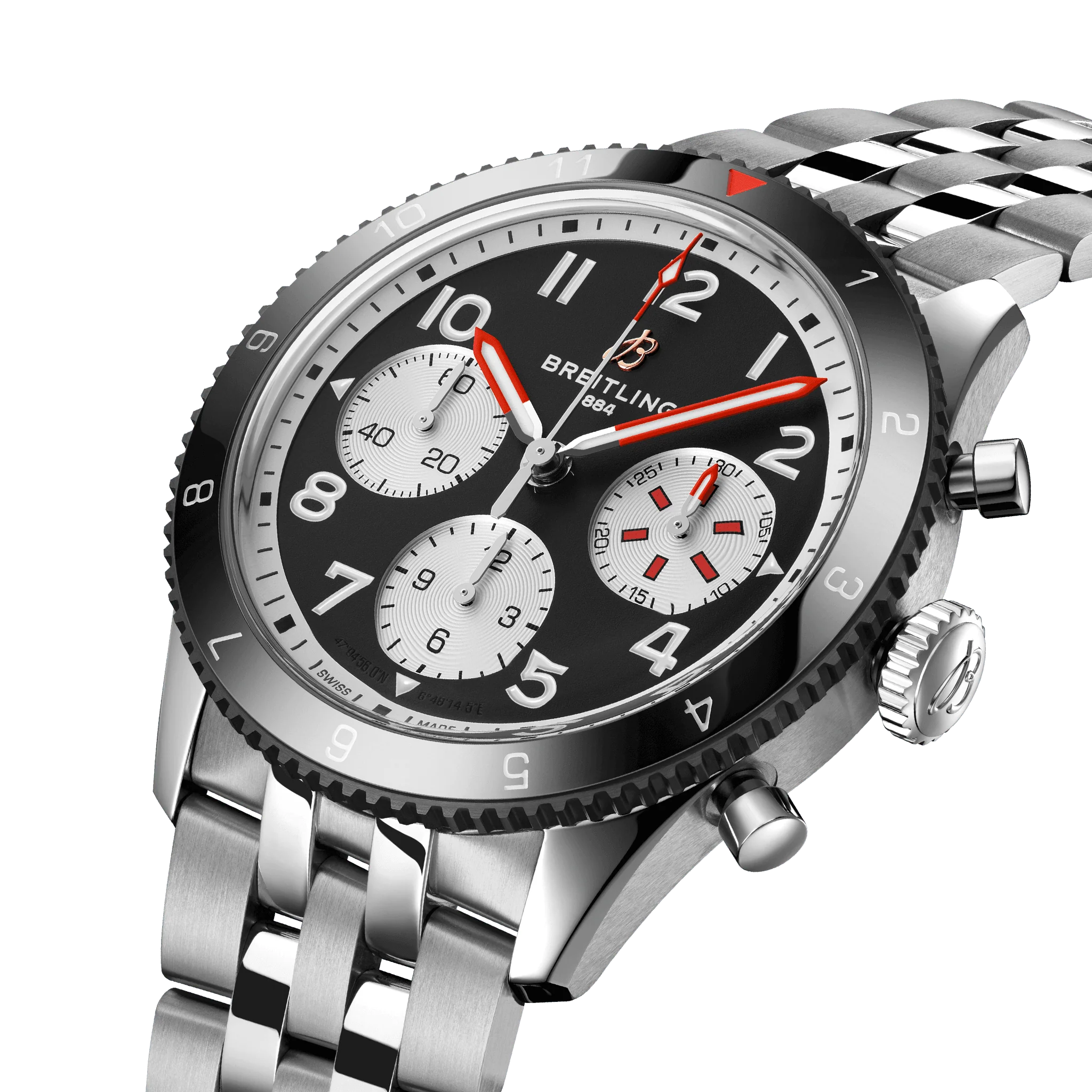 Breitling Classic AVI Chronograph 42 Mosquito Bracelet Watch - Image 2