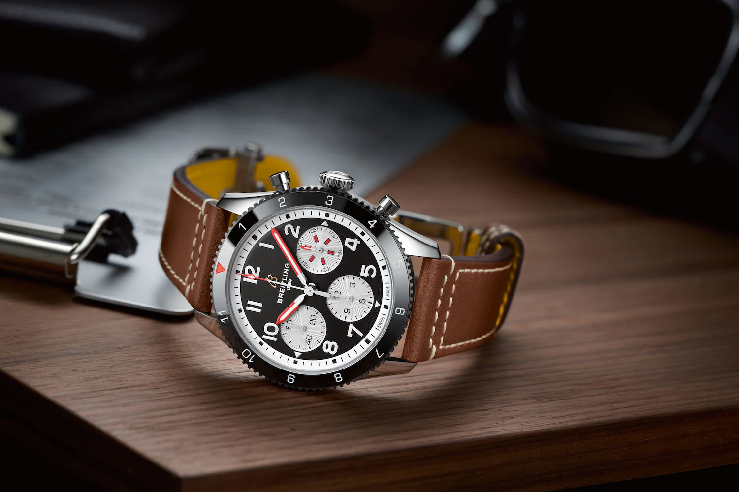 Breitling Classic AVI Chronograph 42 Mosquito Watch - Image 5