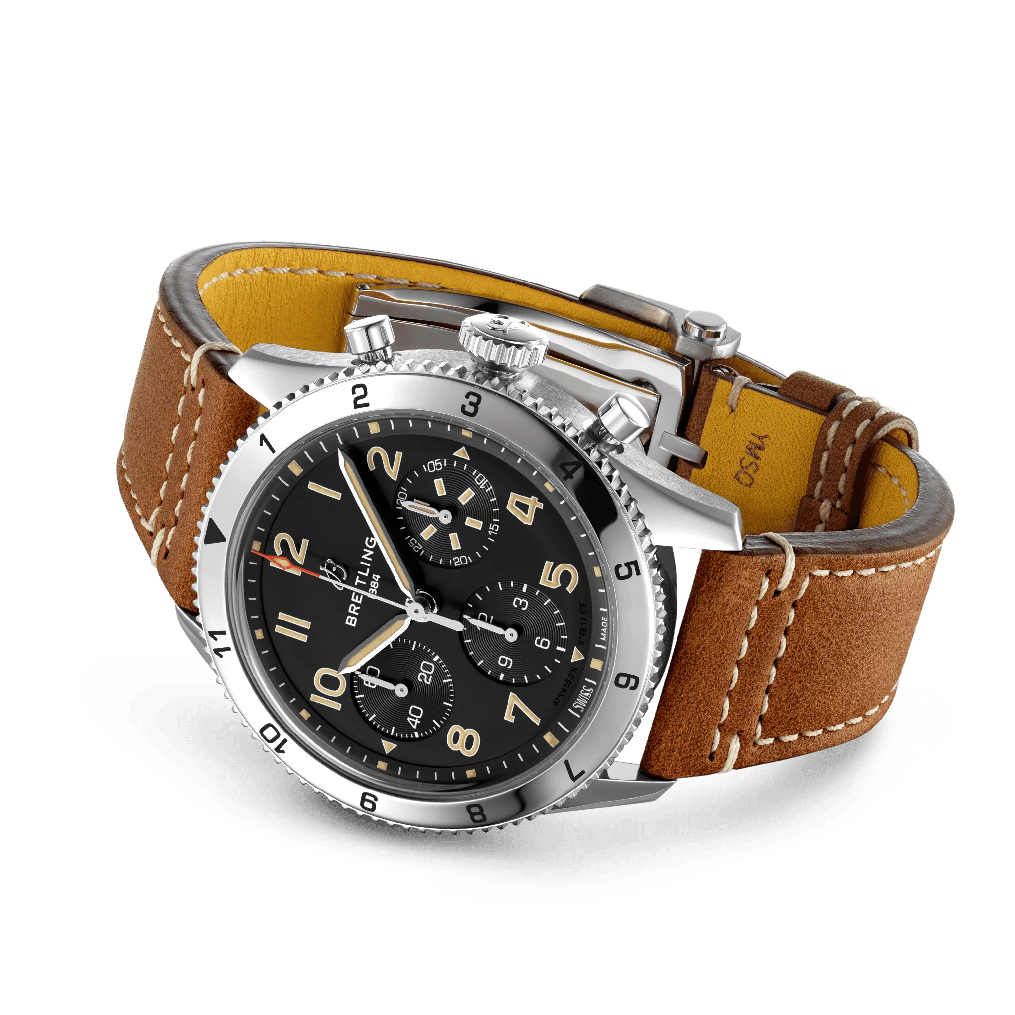 Breitling Classic AVI Chronograph 42 P-51 Mustang Watch - Image 3