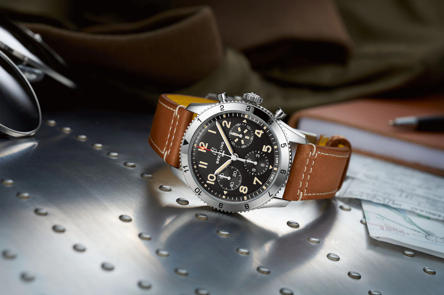 Breitling Classic AVI Chronograph 42 P-51 Mustang Watch - Image 5