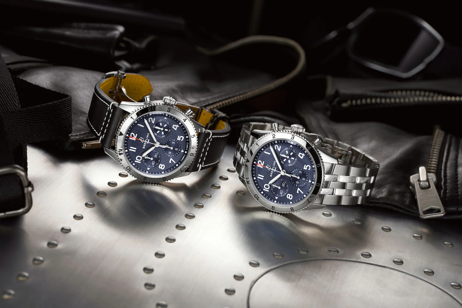 Breitling Classic AVI 42 Vought F4U Corsair Bracelet Watch - Image 5