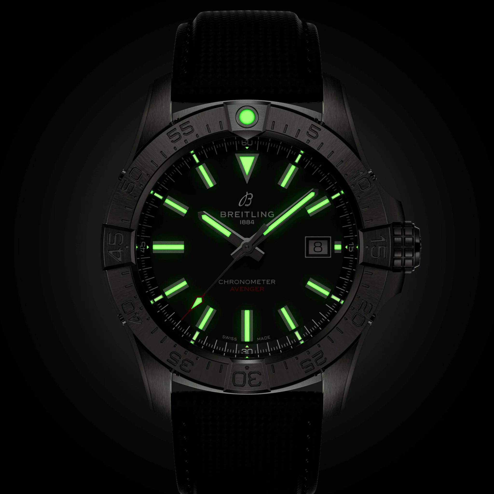 Breitling Avenger Automatic 42 Black Watch - Image 6