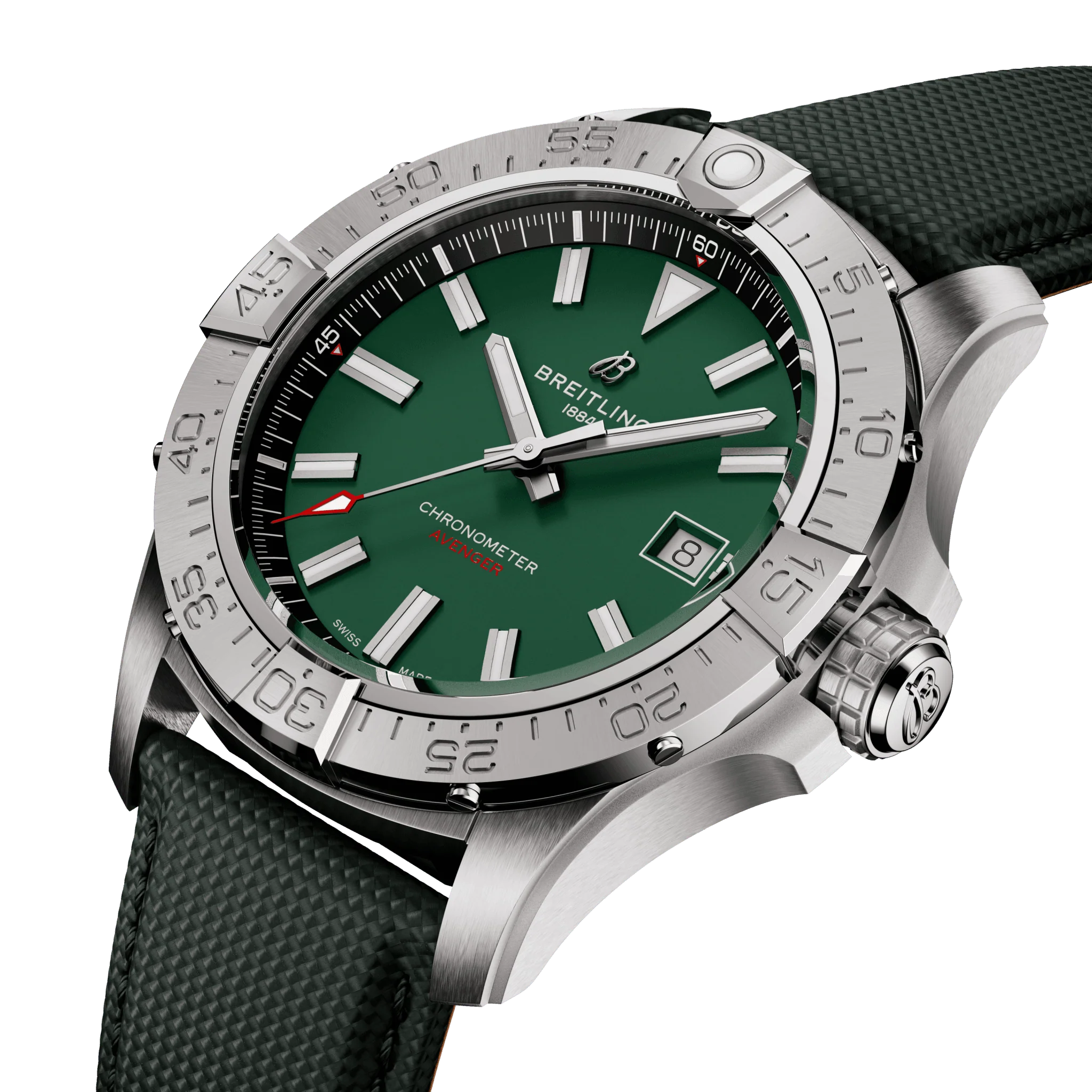 Breitling Avenger Automatic 42 Green Watch - Image 2