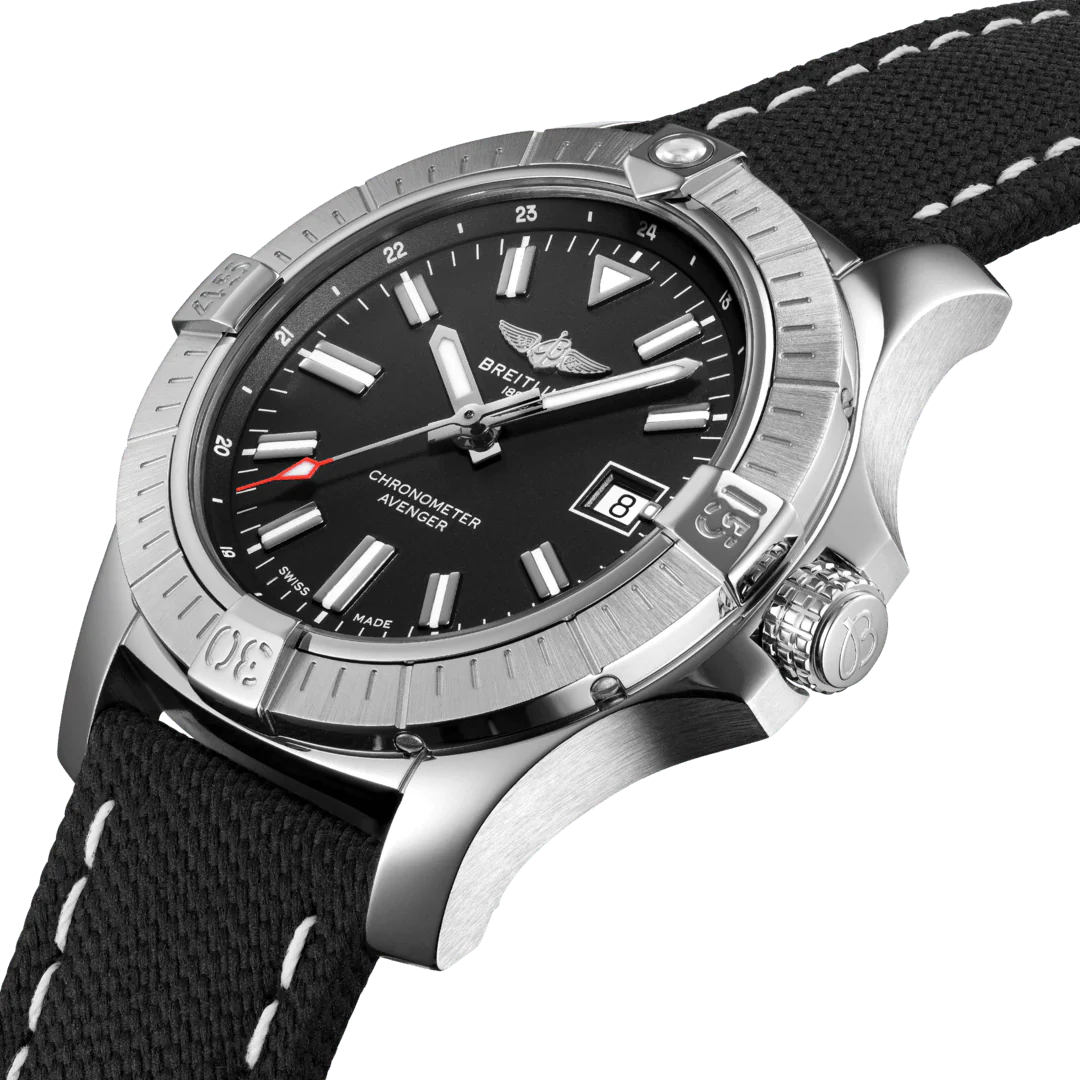 Breitling Watch Avenger Automatic 43 Leather Tang Type D - Image 3