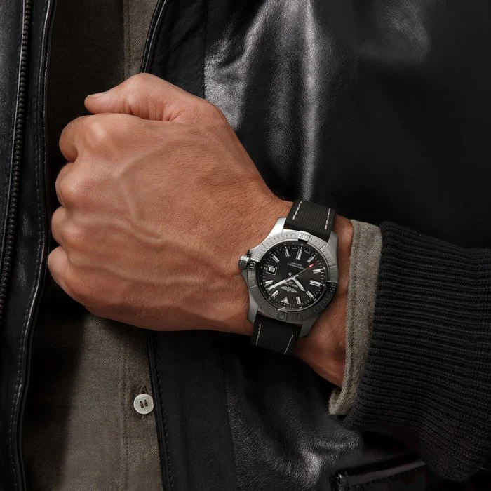 Breitling Watch Avenger Automatic 43 Leather Tang Type D - Image 5